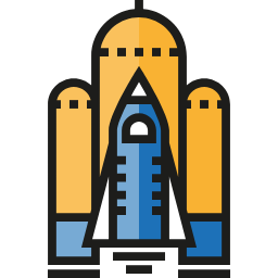 Space Tech & Exploration Icon